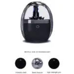 Lampe de bureau scientifique LED avec design moderne, idéale pour un espace de travail ou une décoration thématique scientifique.