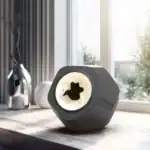 Lampe de nuit en forme d'ours, design moderne, idéale pour la décoration intérieure et la chambre d'enfant, apportant une ambiance chaleureuse et apaisante.
