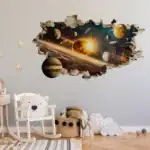 Stickers 3D espace