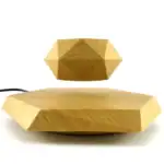 Lampe en bois géométrique moderne, design épuré, idéale pour la décoration intérieure, apportant une touche naturelle et contemporaine à votre espace.