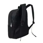 Un sac à dos noir robuste, idéal pour étudiants et professionnels, avec plusieurs compartiments pour organiser facilement vos affaires.
