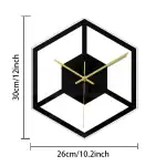 Horloge Murale Originale Cuisine Forme Cube – Image 7
