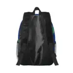 Sac à dos pour enfants avec design scientifique, idéal pour l'école ou les activités éducatives, avec plusieurs compartiments et motifs colorés.